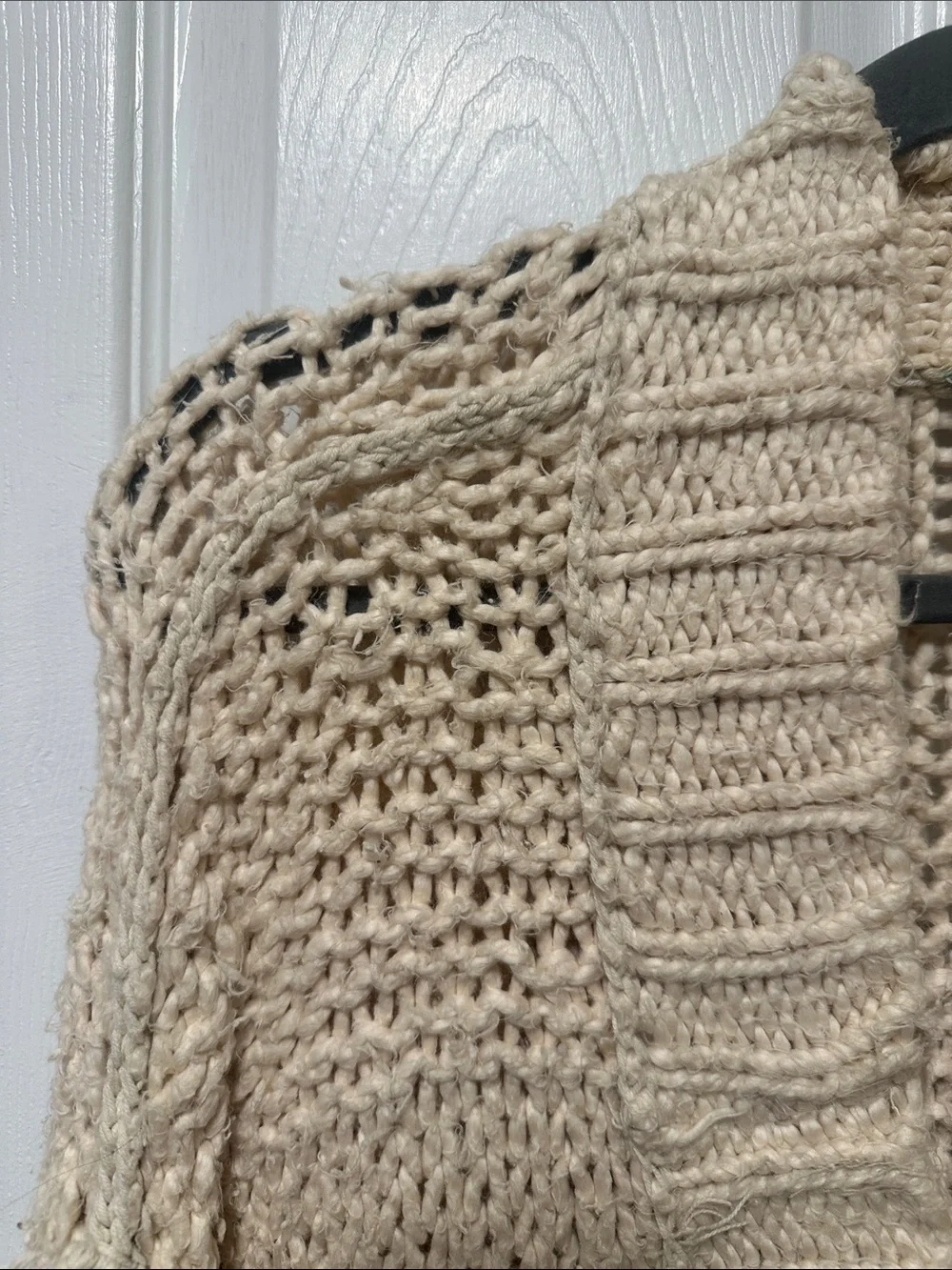 Free People Oversized Chunky Knit Cardigan. Size small